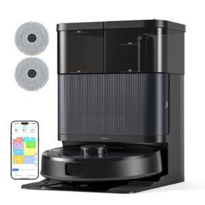 Robot aspirateur laveur à station eau chaude 75 °C