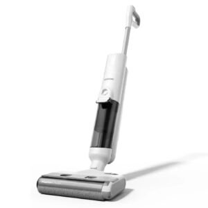 Aspirateur laveur sans fil 60 min — réservoir 1,3 L, bord à bord